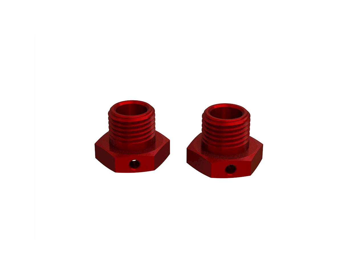 Arrma 6S BLX 17mm Aluminum Wheel Hex (Red) (2) ARA311035