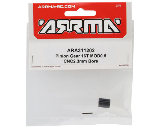 Arrma Mod 0.5 Pinion Gear (2.3mm Bore) (16T) ARA311202