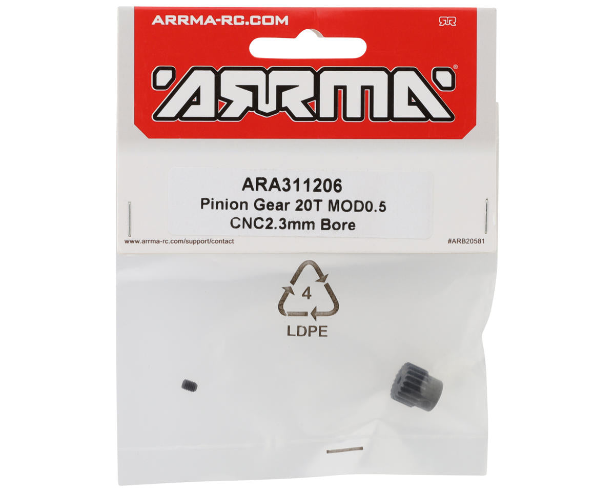 Arrma Mod 0.5 Pinion Gear (2.3mm Bore) (20T) ARA311206