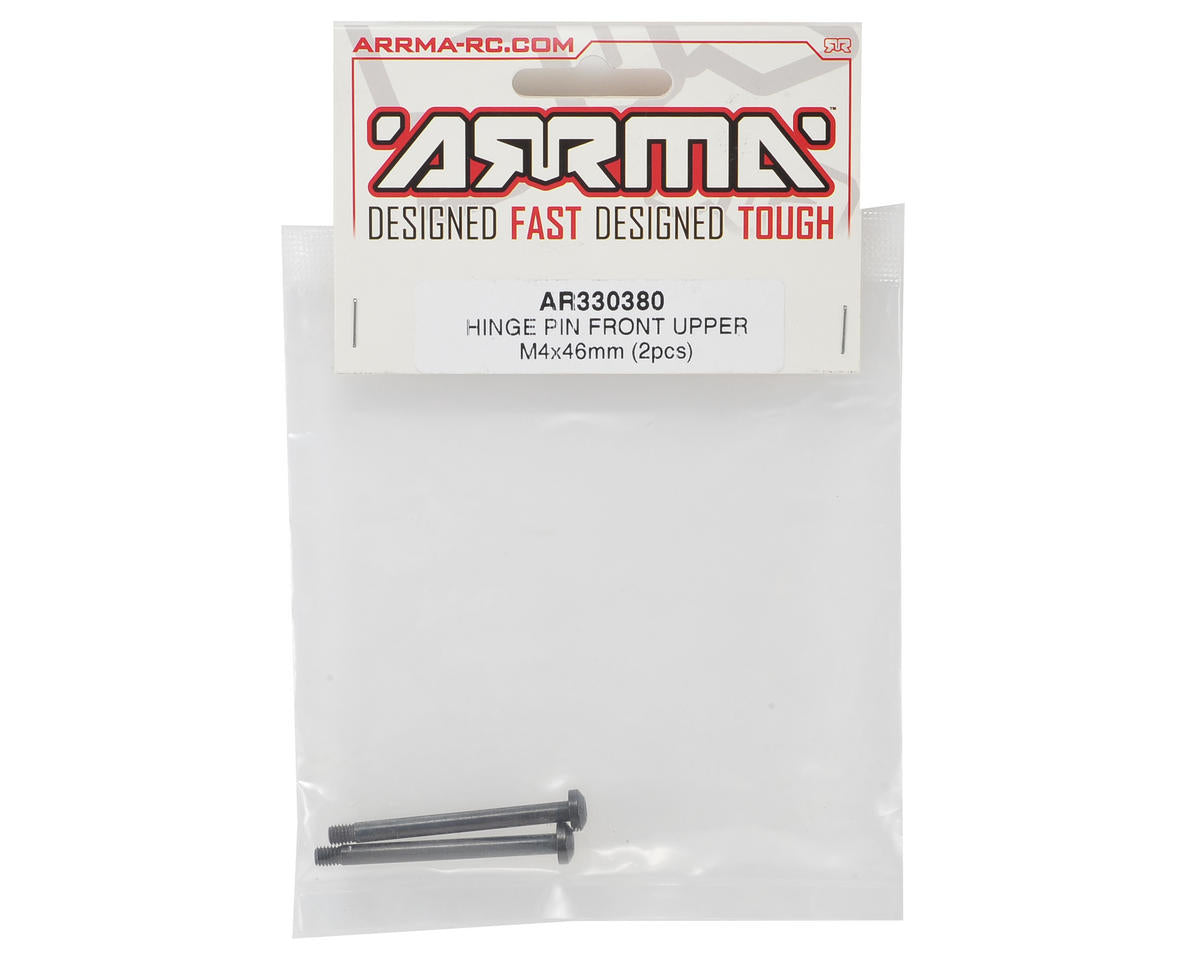 Arrma 4x46mm Front Upper Hinge Pin (2) ARA330380 ARAC5030 AR330380