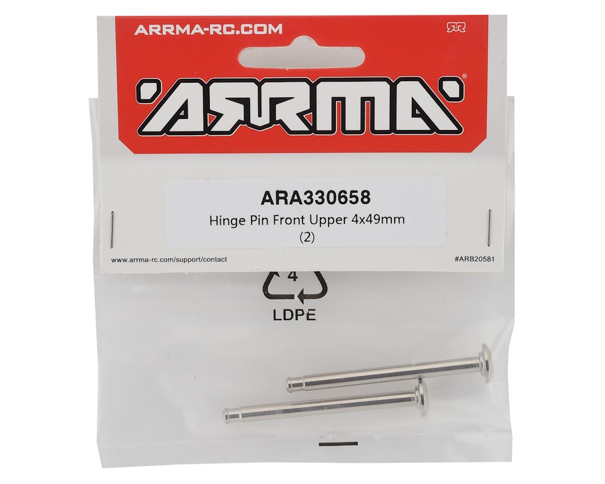 Arrma Kraton EXB Front Upper 4x49mm Hinge Pin (2) ARA330658