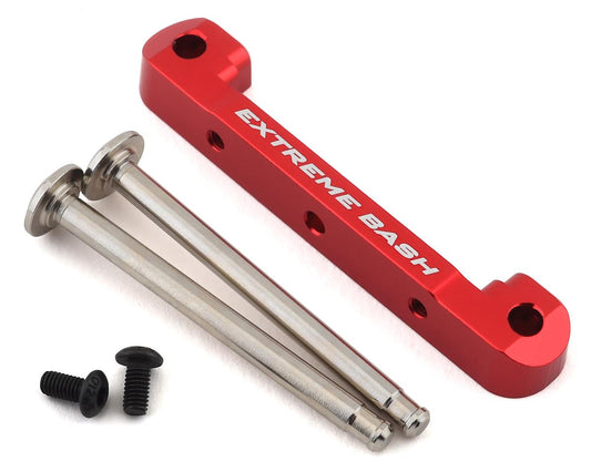 Arrma EXB Aluminum Front Upper Suspension Mount (Red) ARA330659