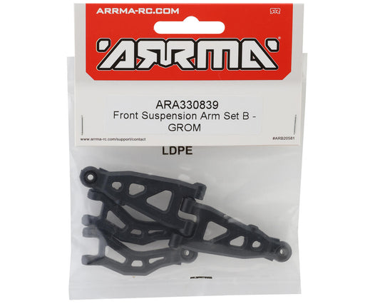 Arrma Mojave Grom Front Upper & Lower Suspension Arms Set (B) ARA330839