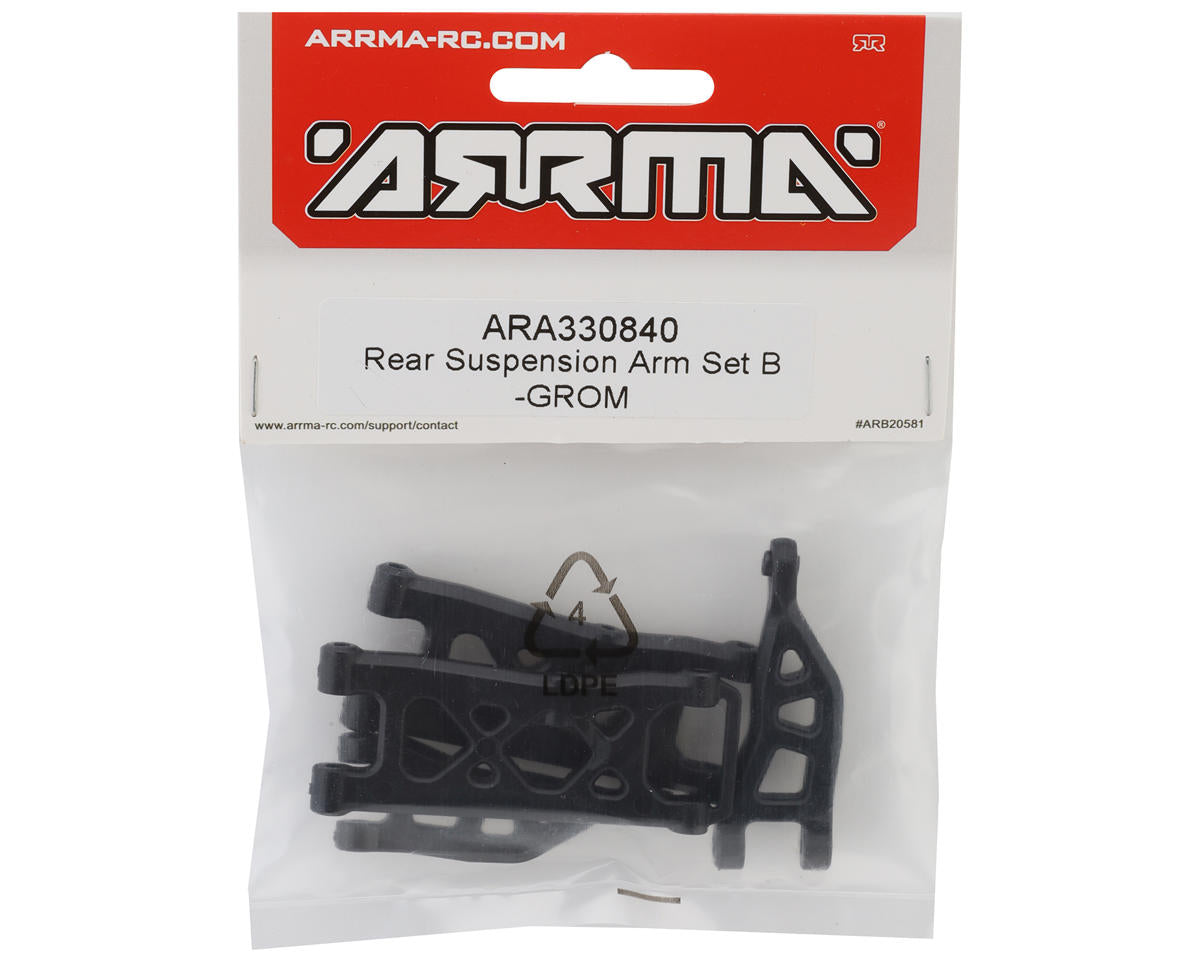 Arrma Mojave Grom Rear Upper & Lower Suspension Arms Set (B) ARA330840