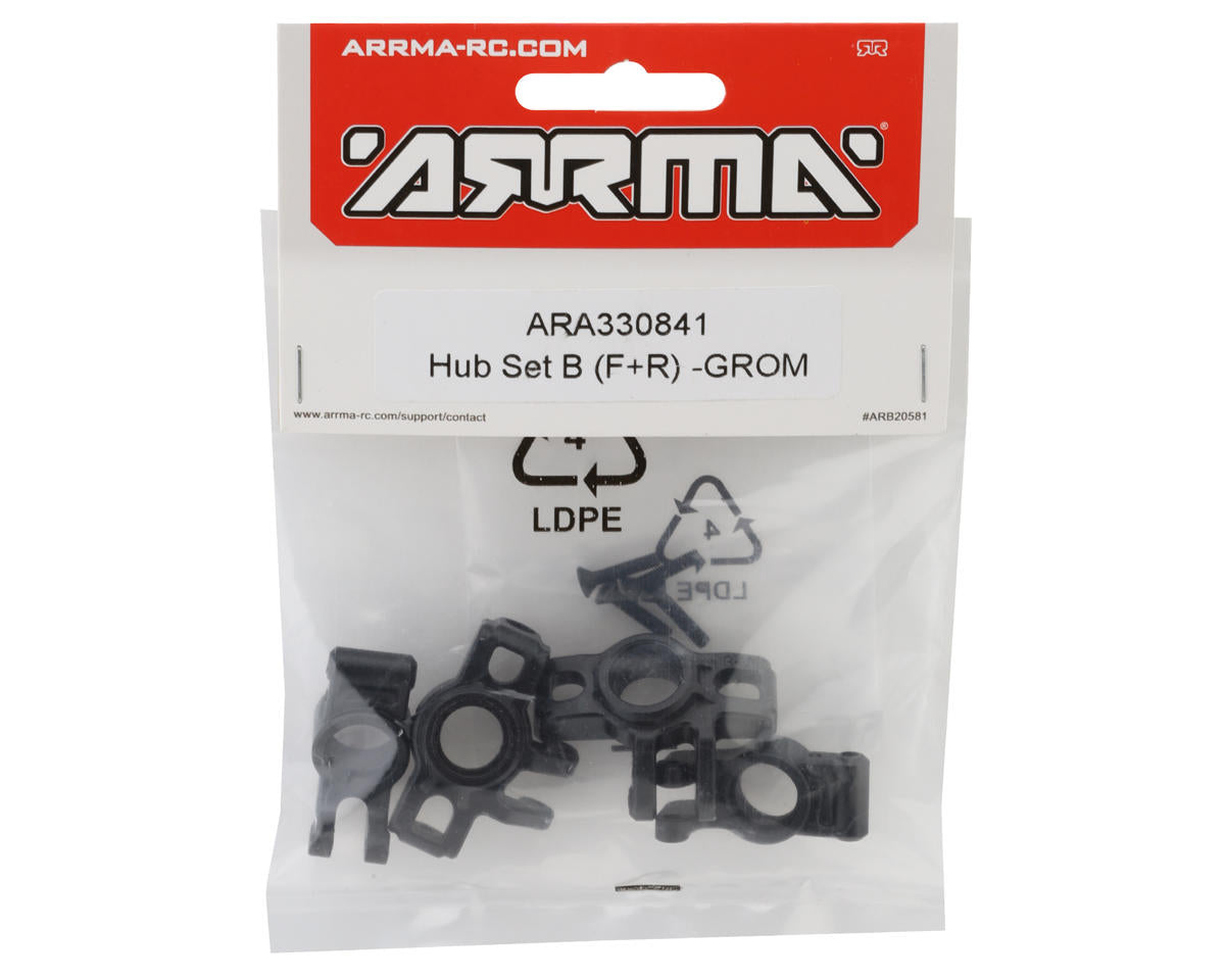 Arrma Mojave Grom Steering Knuckles & Rear Hubs Set (B) ARA330841