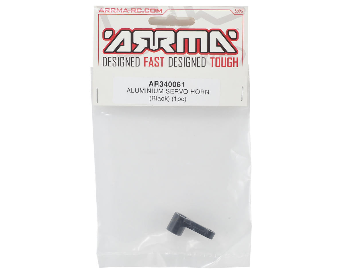 Arrma, FELONY 6S, Aluminum Servo Horn (Black) ARA340061 ARAC8904 AR340061