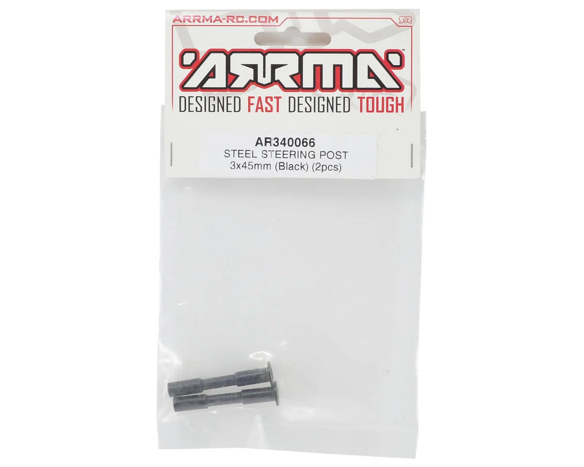 Arrma 3x45mm Steel Steering Post (2) AR340066 ARAC9364