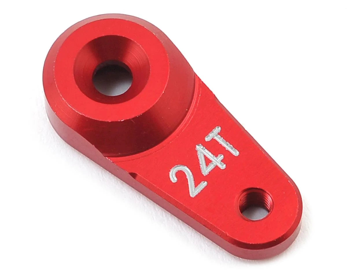 Arrma Aluminum Servo Horn (24T-Hitec) (Red) ARA340103 ARAC8870 AR340103