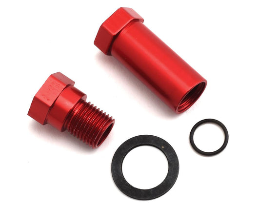 Arrma BLX/Roller Aluminum Servo Saver Hub Set (Red) ARA340163