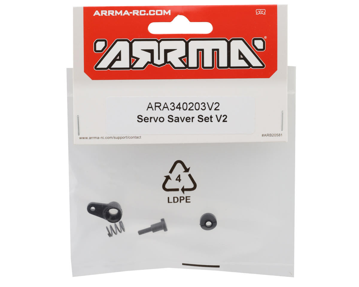 ARRMA Typhon Grom 223s Servo saver set ARA340203V2