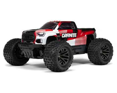 Arrma Granite 4x4 V4 223S DSC 1/10 RTR Brushless 4WD Monster Truck (Red) ARA4302V4T2