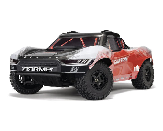 Arrma Senton 223S 1/10 BLX Brushless RTR 4WD Short Course Truck (RED) w/SLT3 2.4GHz Radio & DSC ARA4303V4T2