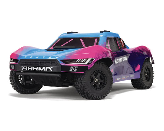 Arrma Senton 223S 1/10 BLX Brushless RTR 4WD Short Course Truck (Blue) w/SLT3 2.4GHz Radio & DSC ARA4303V4T3