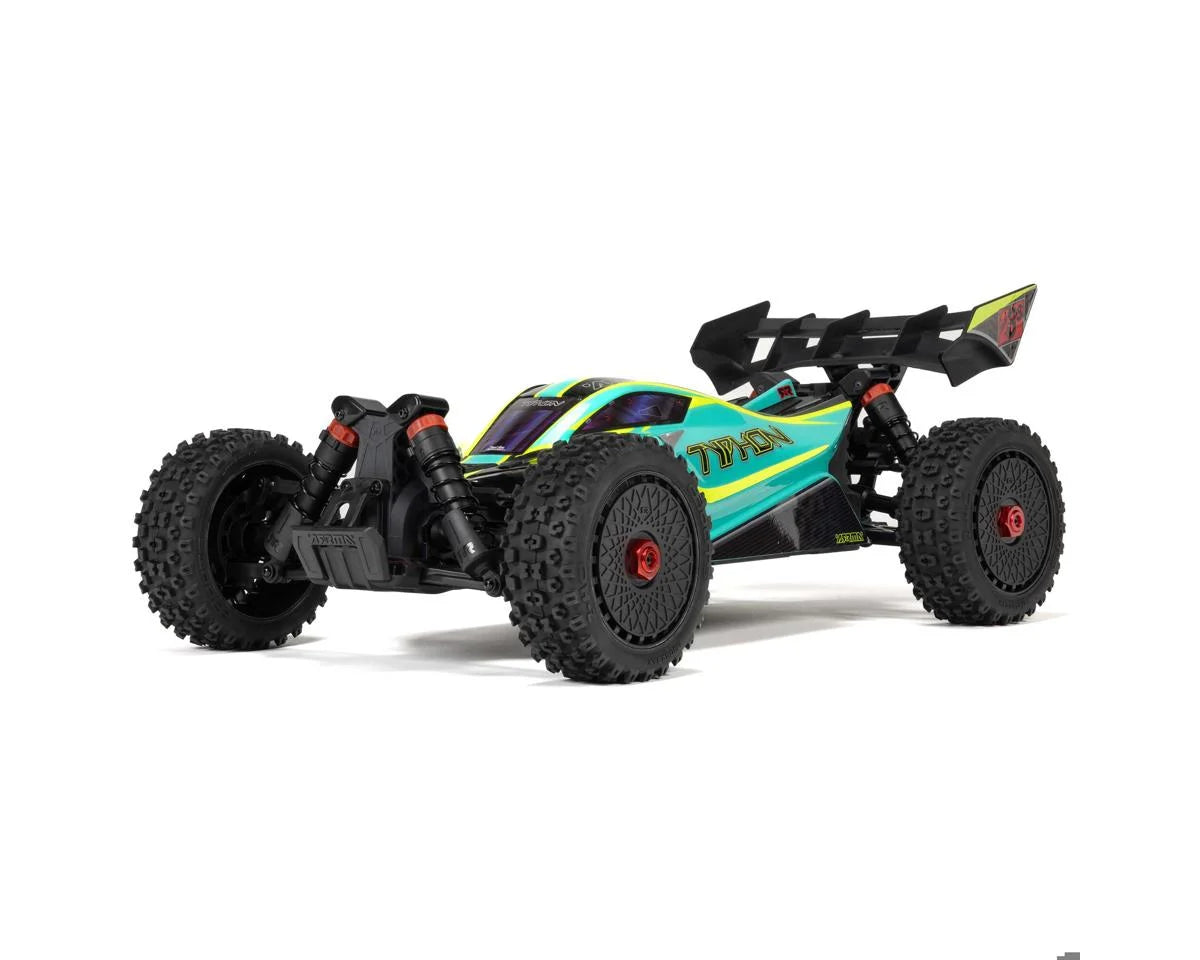 Arrma Typhon 223S 1/8 BLX Brushless RTR 4WD Buggy (Green) w/SLT3 2.4GHz Radio & DSC ARA4306V4T1