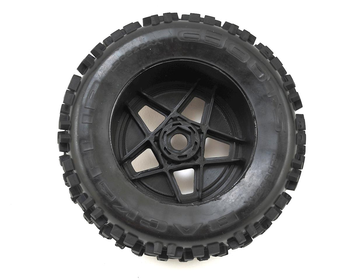 Arrma Dboots 'Back-Flip Mt 6S' Pre-Mounted Tires (Black) (2) ARA510092 ARAC8795 AR510092