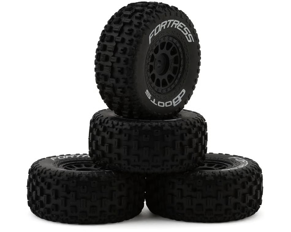 Arrma Mojave Grom dBoots 'Fortress' Pre-Mounted Off-Road Tires (Black) (4) w/12mm Hex ARA550117