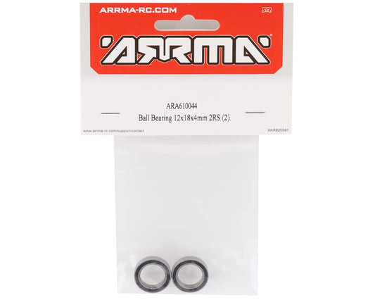 Arrma 12x18x4mm Ball Bearing (2) ARA610044