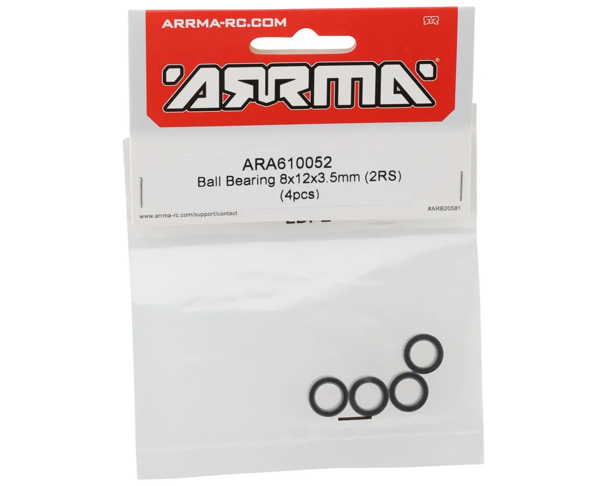 Arrma 8x12x3.5mm Ball Bearing (4) ARA610052
