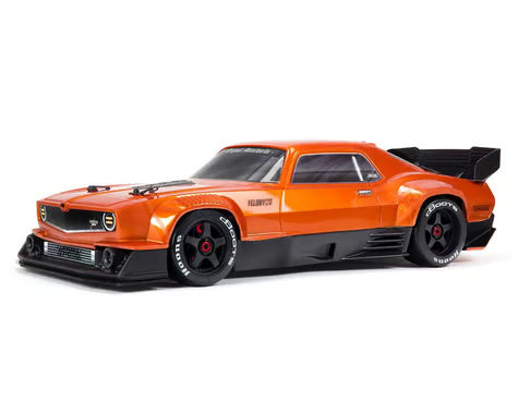 Arrma Felony 6S BLX Brushless 1/7 RTR Electric 4WD Street Bash Muscle Car (Orange) ARA7617V2T2