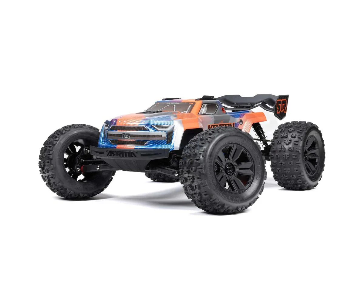 Arrma Kraton 6S BLX RTR 1/8 4WD Brushless Monster Truck (Blue/Orange) ARA8608V6T1