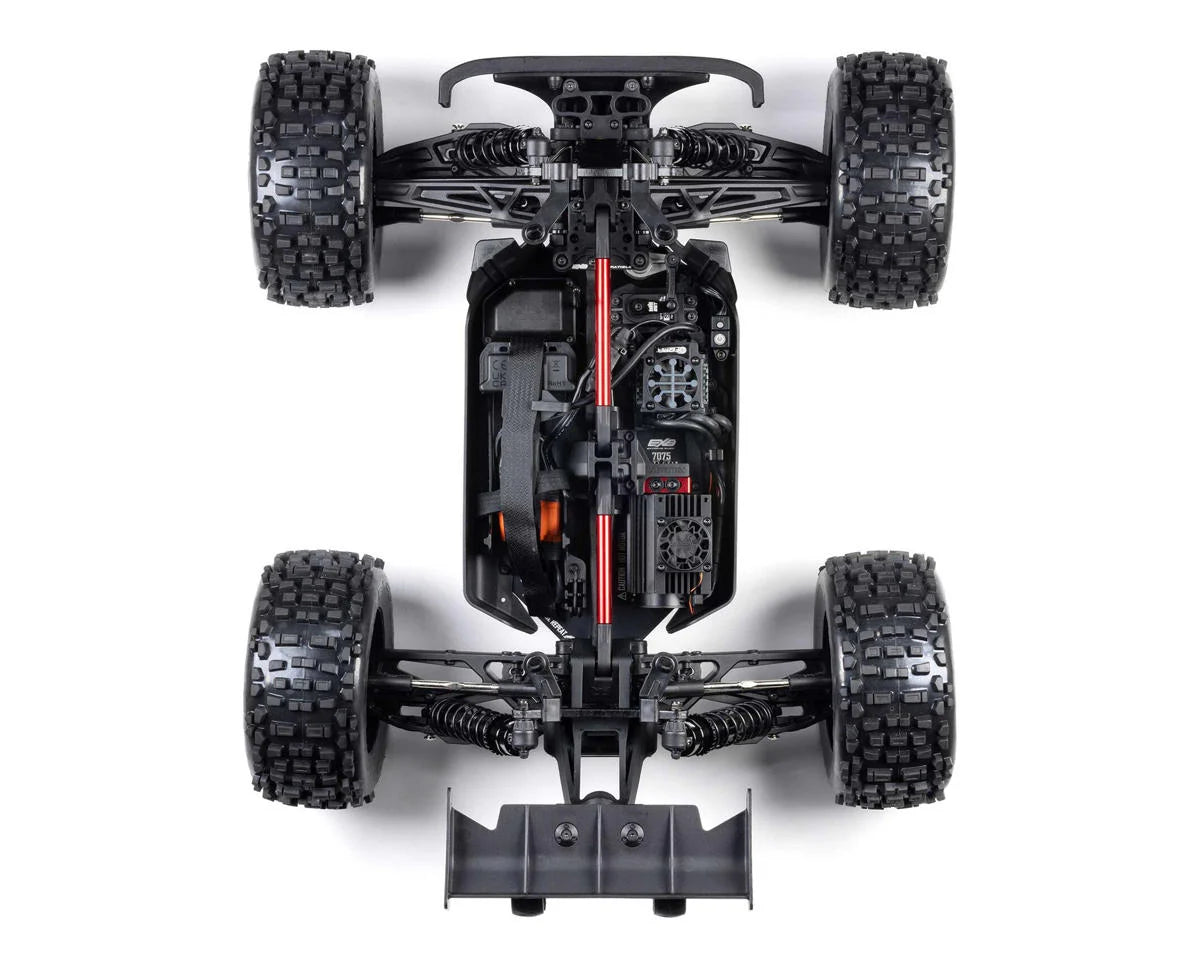 Arrma Notorious 6S BLX Brushless RTR 1/8 Monster Stunt Truck (Black) (V6) w/SLT3 2.4GHz Radio