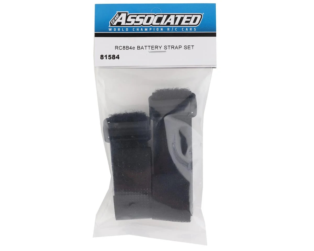 Team Associated RC8B4e Hook & Loop Battery Straps 81584