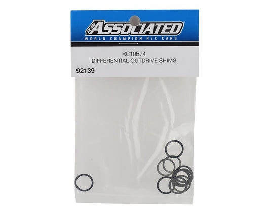 Team Associated RC10B74 Differential Outdrive Shims (14) ASC92139