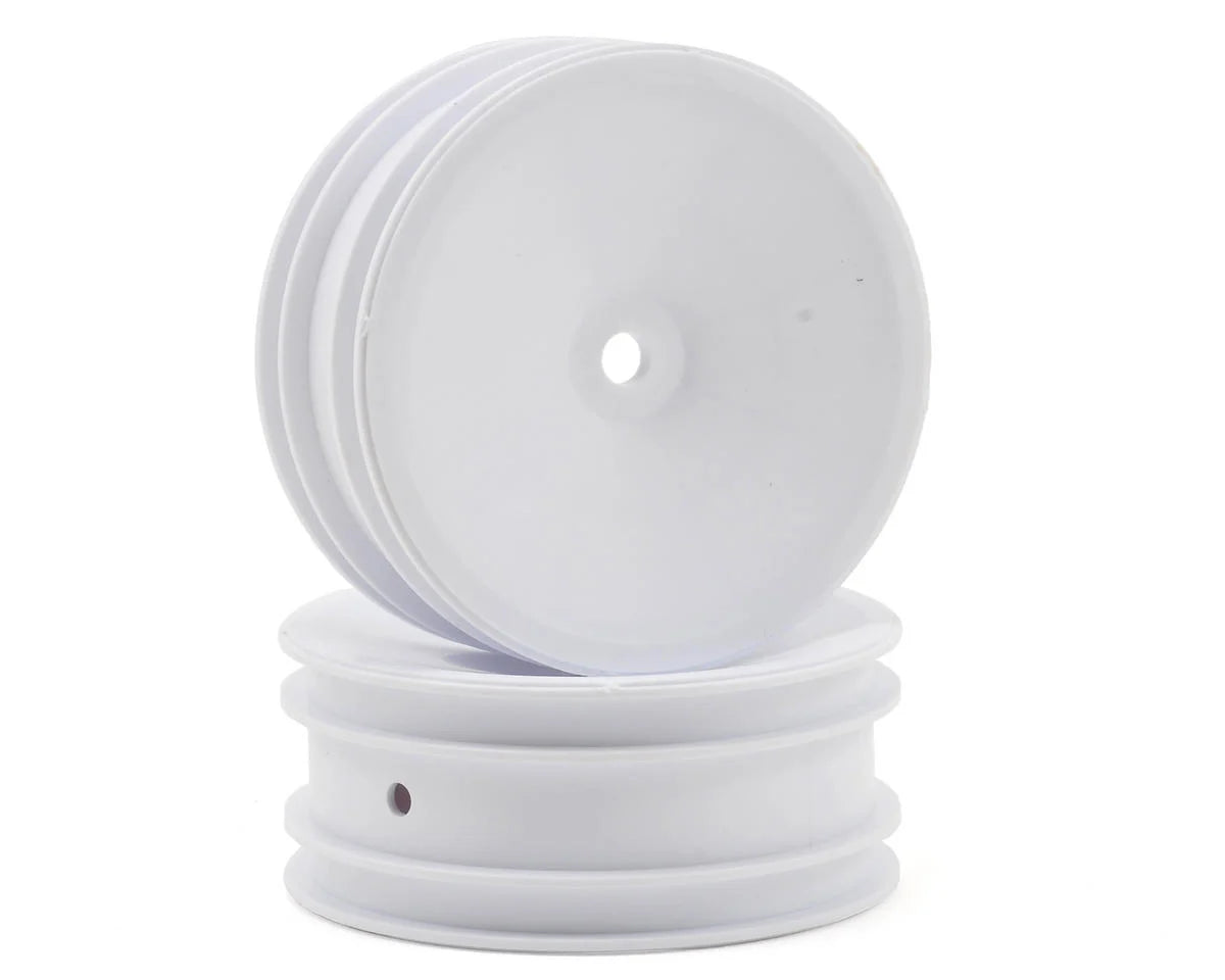 Team Associated 2.2 Front Buggy Wheels (2) (White) w/12mm Hex ASC9690