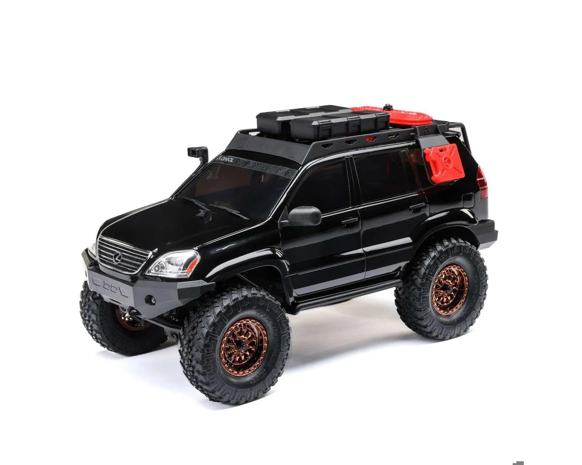 1/24 SCX24 Lexus GX 470 4X4 Rock Crawler RTR, Black AXI-1532T3