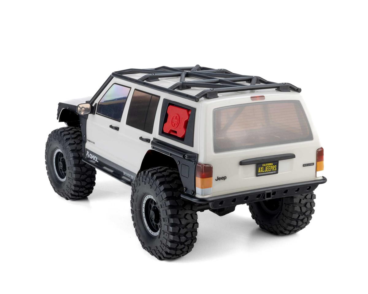 Axial SCX10 III Jeep Cherokee XJ 1/10 RTR 4WD Electric Trail Rock Crawler (Stone White) AXI-2037T2