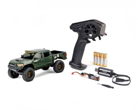 Axial SCX30 Toyota Tacoma TRD Pro 1/30 4WD RTR Scale Mini Crawler (Green) AXI-3289T1