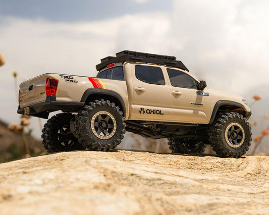 Axial SCX30 Toyota Tacoma TRD Pro 1/30 4WD RTR Scale Mini Crawler (Dark Earth) AXI-3289T2