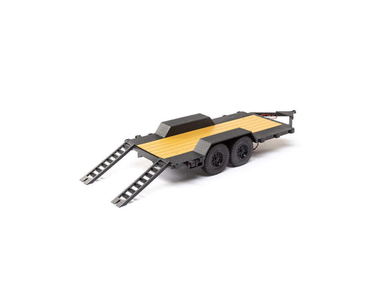 Axial SCX24 Flat Bed Mini Vehicle Trailer w/LED Taillights AXI00009