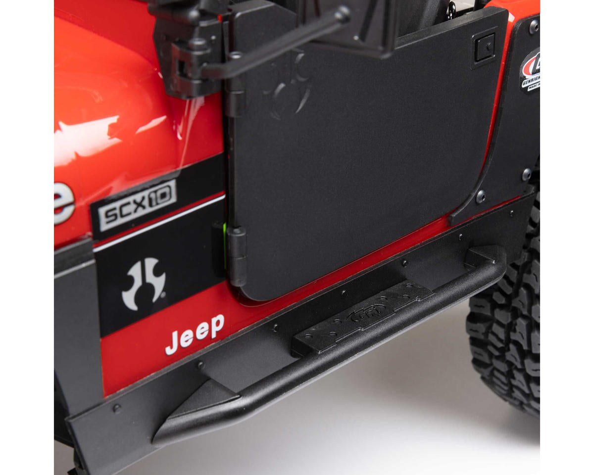 Axial SCX10 III Jeep CJ-7 V2 1/10 RTR 4WD Brushed Rock Crawler (Red) AXI03008V2T1