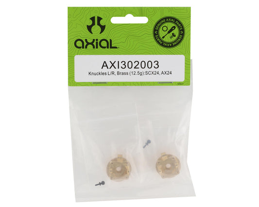 Axial SCX24/AX24 Brass Knuckles (2) (12.5g) AXI302003