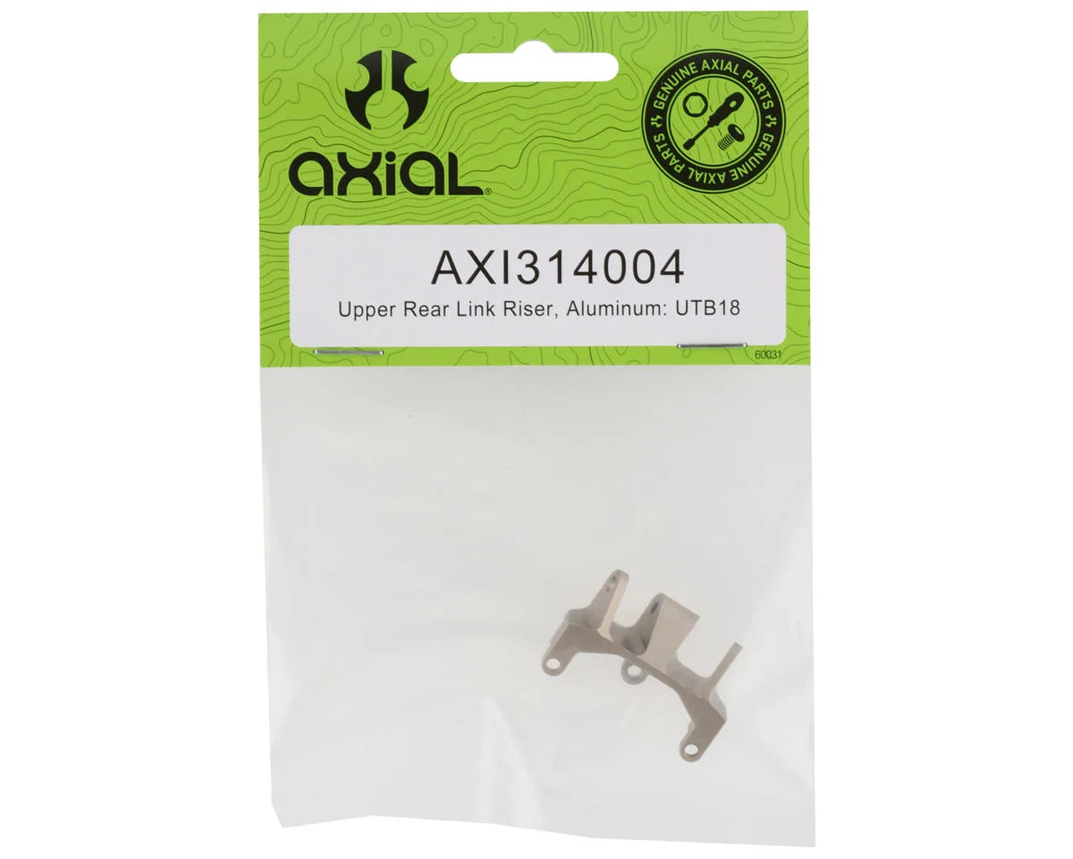 Axial UTB18 Aluminum Upper Rear Link Riser AXI314004