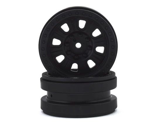 Axial  Capra, 1.9" Raceline Monster Beadlock Wheels (2) (Black) AXI43004
