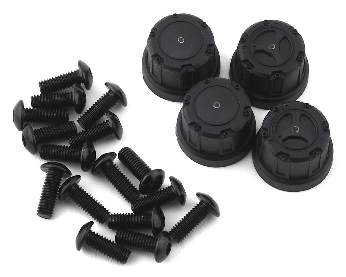 Axial  Capra, 1.9" Raceline Monster Beadlock Wheels (2) (Black) AXI43004