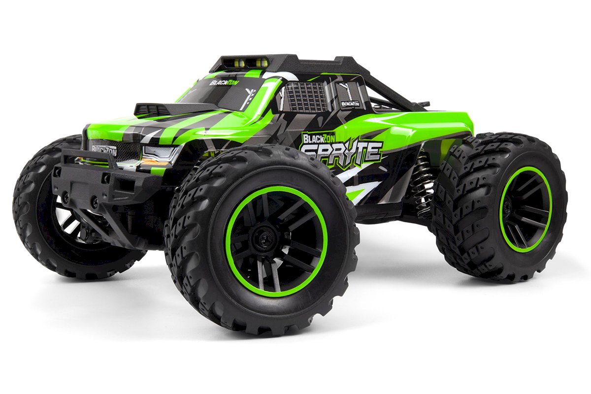 Blackzon Spryte MT 1/20 4WD Electric Brushed Monster Truck - Green 540300
