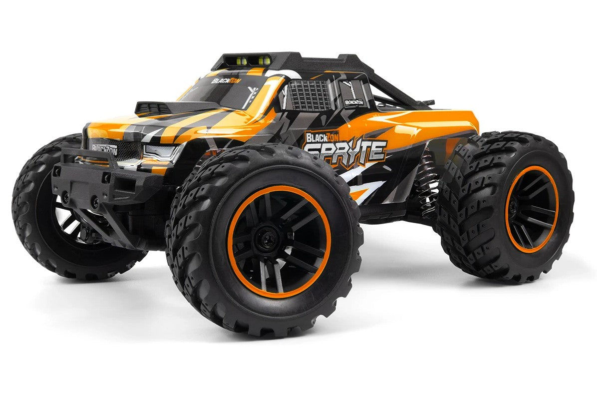 Blackzon Spryte MT 1/20 4WD Electric Brushed Monster Truck - Orange 540303