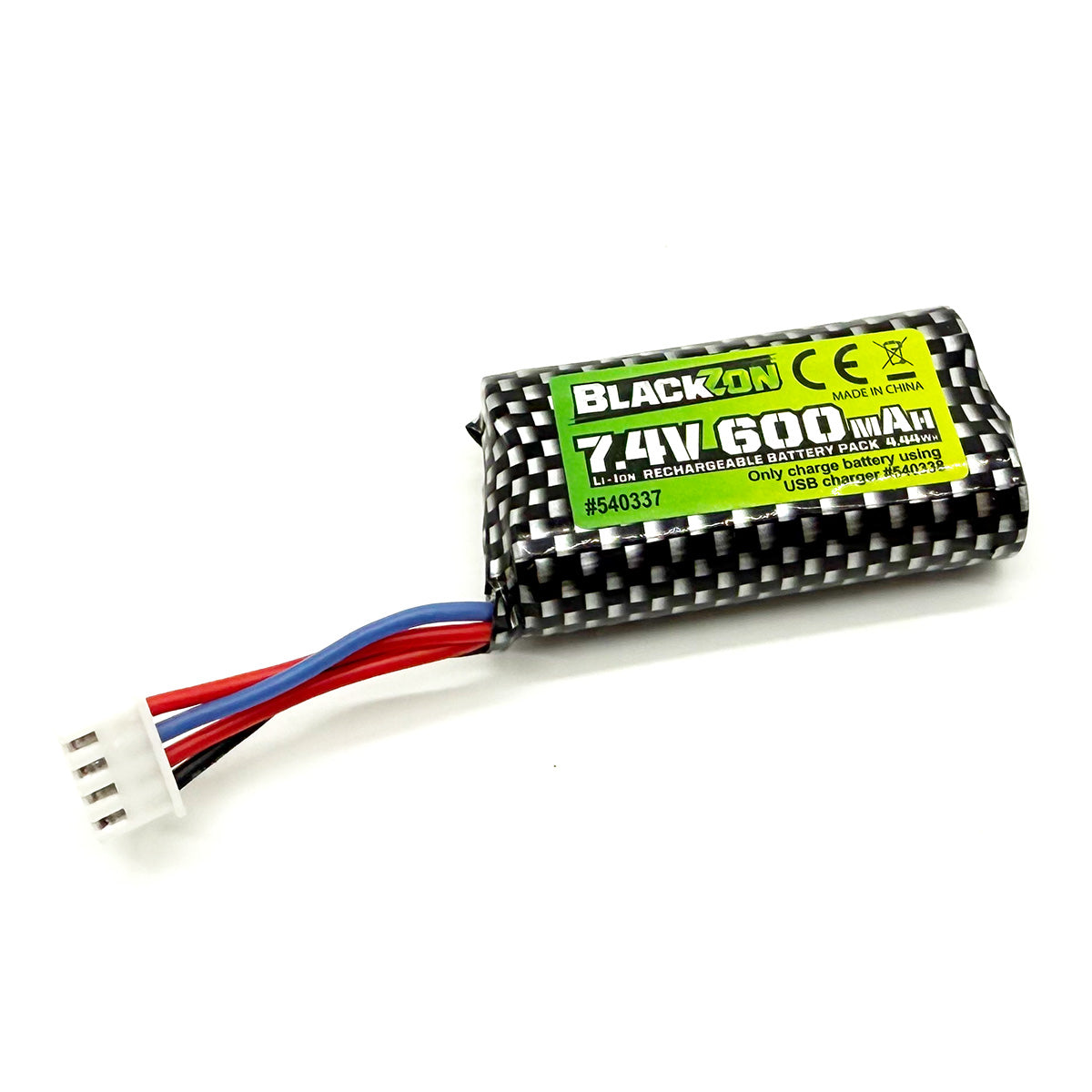 Blackzon Spryte Battery Pack (L-Ion 7.4V, 600mAh) BZN540337