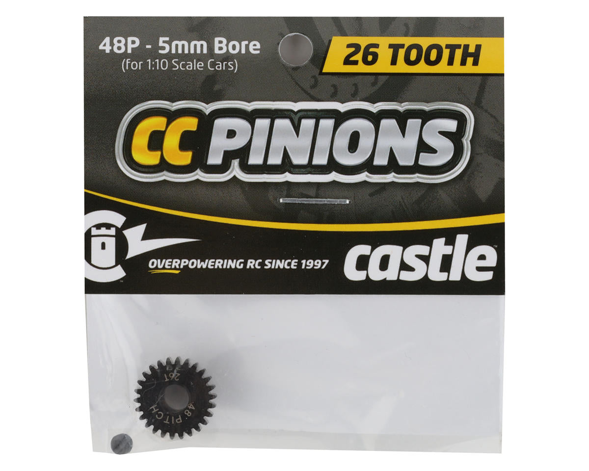 Castle Creations 48P Pinion Gear w/5mm Bore (26T) 010-0065-45