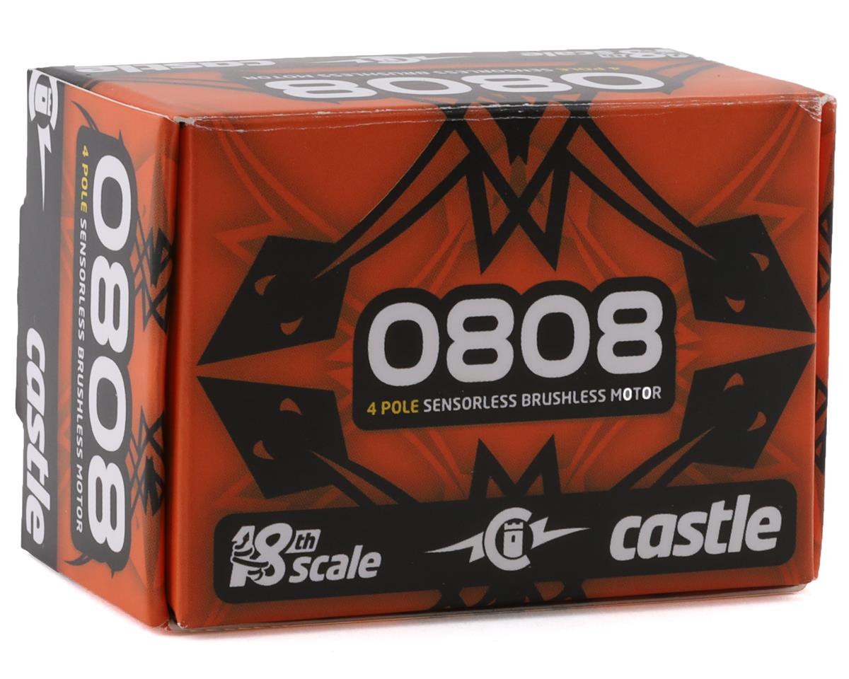 Castle Creations 0808 4-Pole 1/18 Brushless Motor (8200KV) CSE060-0039-00