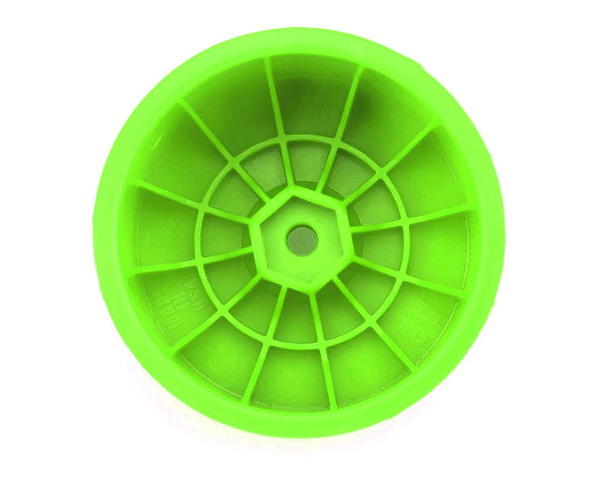 DE Racing Speedline 2.2 1/10 Buggy Rear Wheels (4) (B6/B74/22/22-4) (Green) w/12mm Hex DER-SB4-ARG