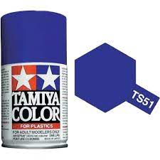 Tamiya TS-51 Racing Blue Lacquer Spray Paint (100ml)