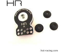 Hot Racing Aluminum CNC Heavy Duty Servo Saver w/Heavy Spring Tension (Black) SHS88H