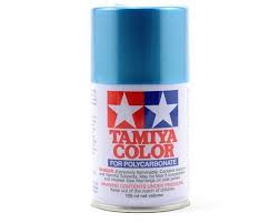 Tamiya PS-49 Sky Blue Anodized Aluminum Lexan Spray Paint (100ml) TAM86049