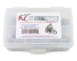 RC Screwz Team Losi 1/4 Promoto-MX Motorcycle Stainless Steel Screw Kit RCZLOS141
