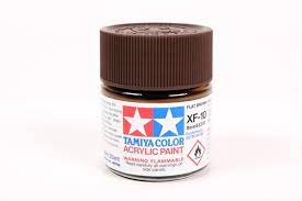 Tamiya XF-10 Flat Brown Acrylic Paint (23ml) TAM81310