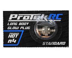 ProTek RC N4 Medium Hot Standard Glow Plug (.12, .15 to .28 Engines) 2554